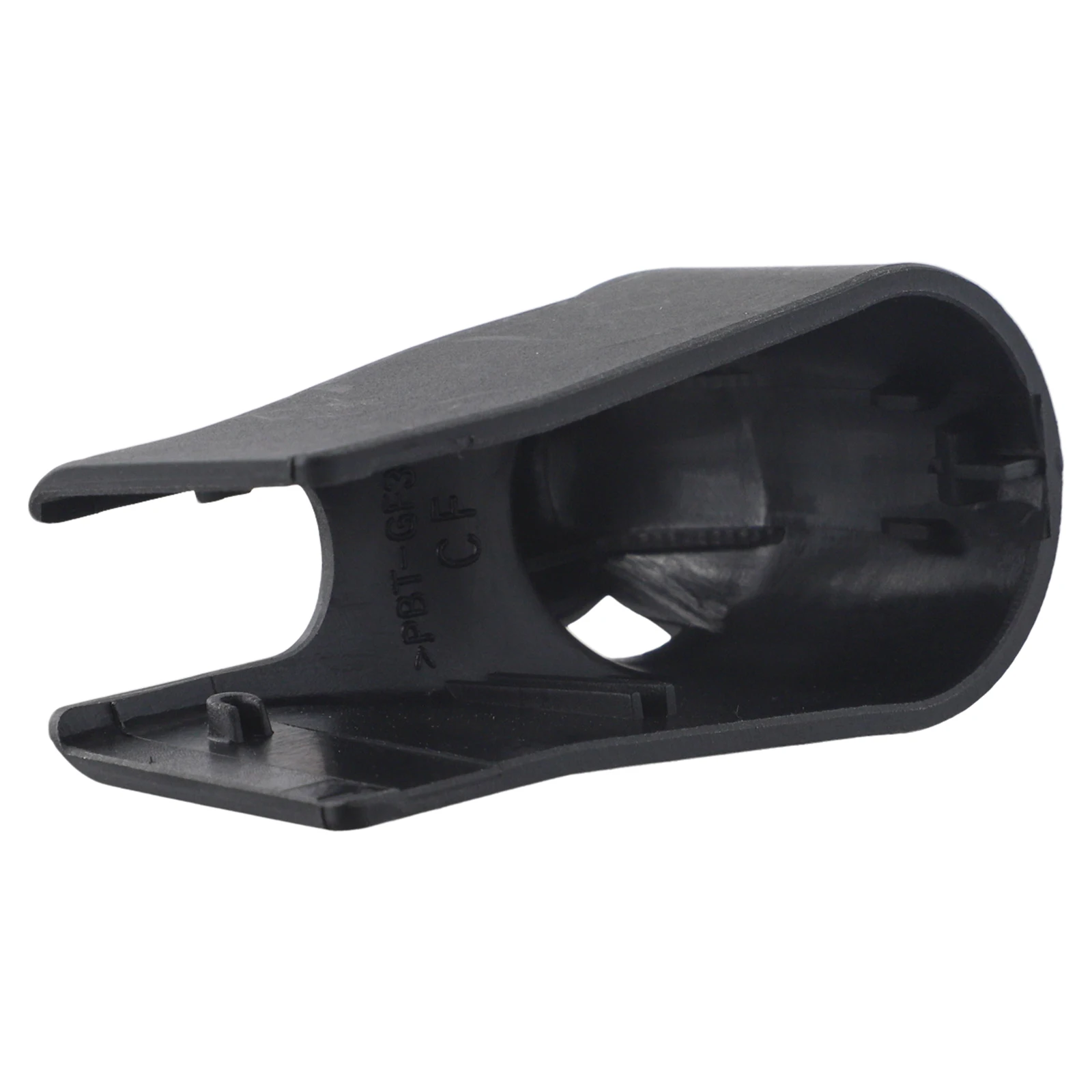

Black Windshield Washer Cover High Universality Fitment Professional Vehicle Look Sleek Black Design Rear Wiper Maintenance