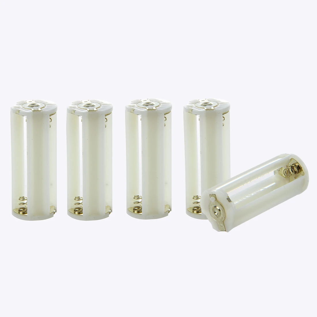 Flashlight Cylindrical 3 x AAA Battery Plastic Holder Box