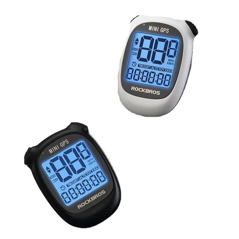 

ROCKBROS Waterproof Bicycle Speedometer Wireless GPS Bike Odometer 1.6 Inch Display Backlight Bicycle Computer