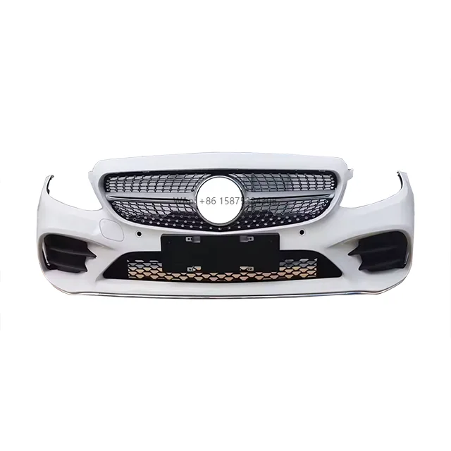 

Front Bumper and Grille of the for CLA 2021 W118 the Baking Rack