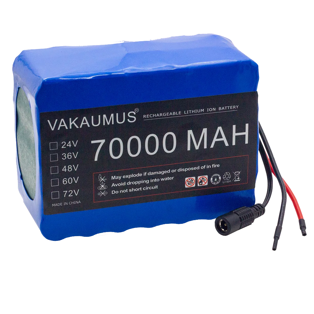 3S12P 12V 70AH battery pack 12.6V 70000MAH BMSLED light speaker tool toy car 18650 Li-ion battery pack18650 recharable battery