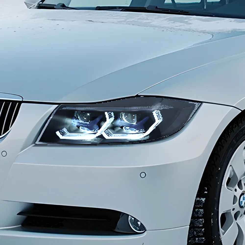 

For BMW 3 Series E90 320i 325i 2005-2012 Car Front Lamps Assembly Upgrade LED DRL Dynamic Flashing Projector Lens Accessories