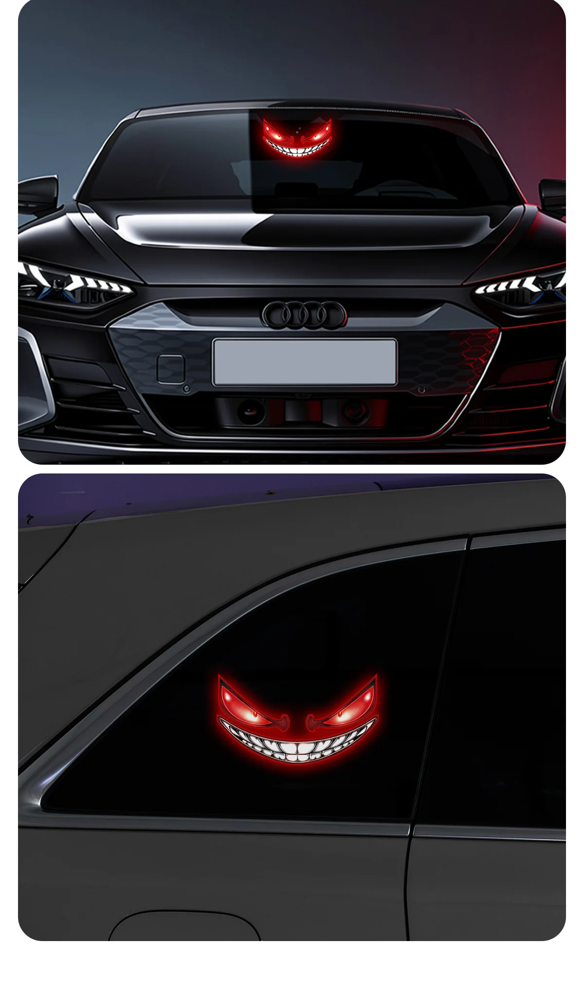 Neue beliebte Devil's Eye Solar-Ladelampe mit dynamischem LED-Licht, mehrere Modi, Warn- und Dekorationslicht ohne Verkabelung – Detail 13