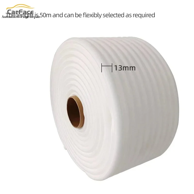 Car Sheet Metal Spray Paint By Sealing Rubber Strip 13mm x 50m Sponge Foam Sealing Strip Tape Anti-paint Mist