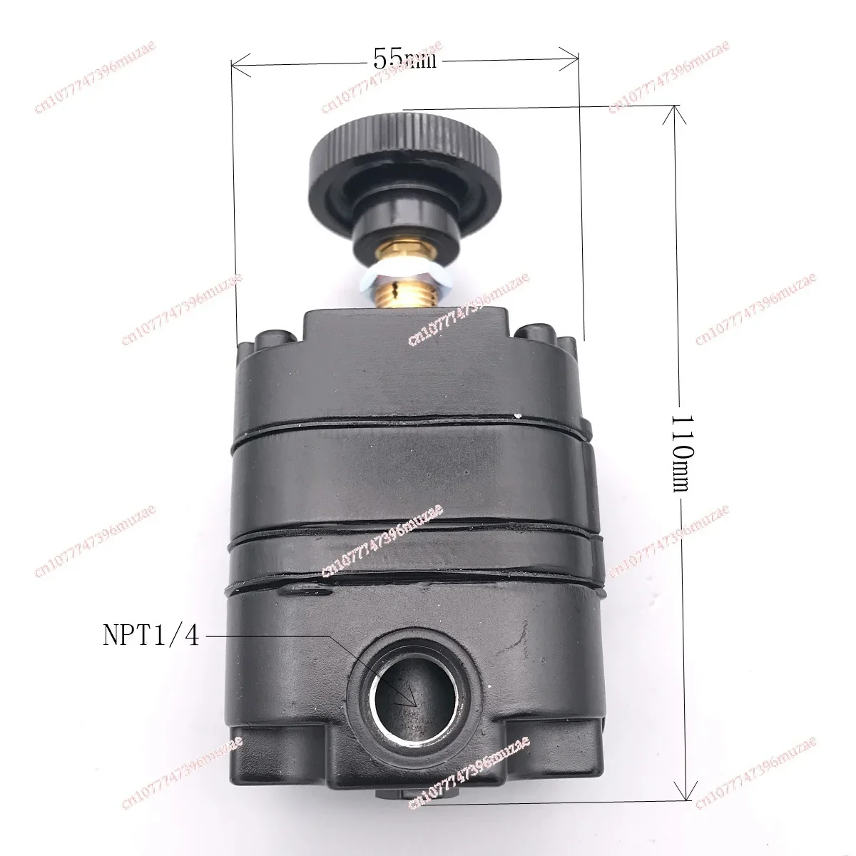 

2~120PSI Pressure Regulating Valve 962-191-000 Black Precision Pressure Reducing Valve