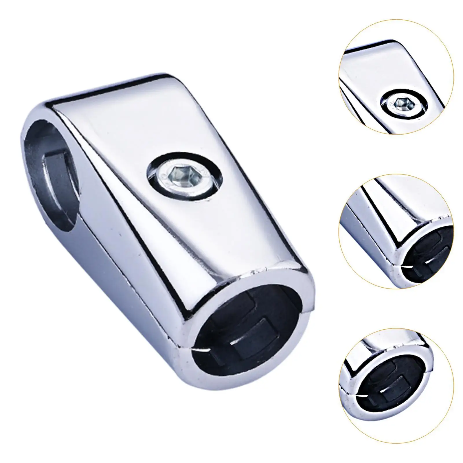 Tee Tube Pipe Connector Inner Dia 0.98 inch Coupling for Scaffold Fence Shed