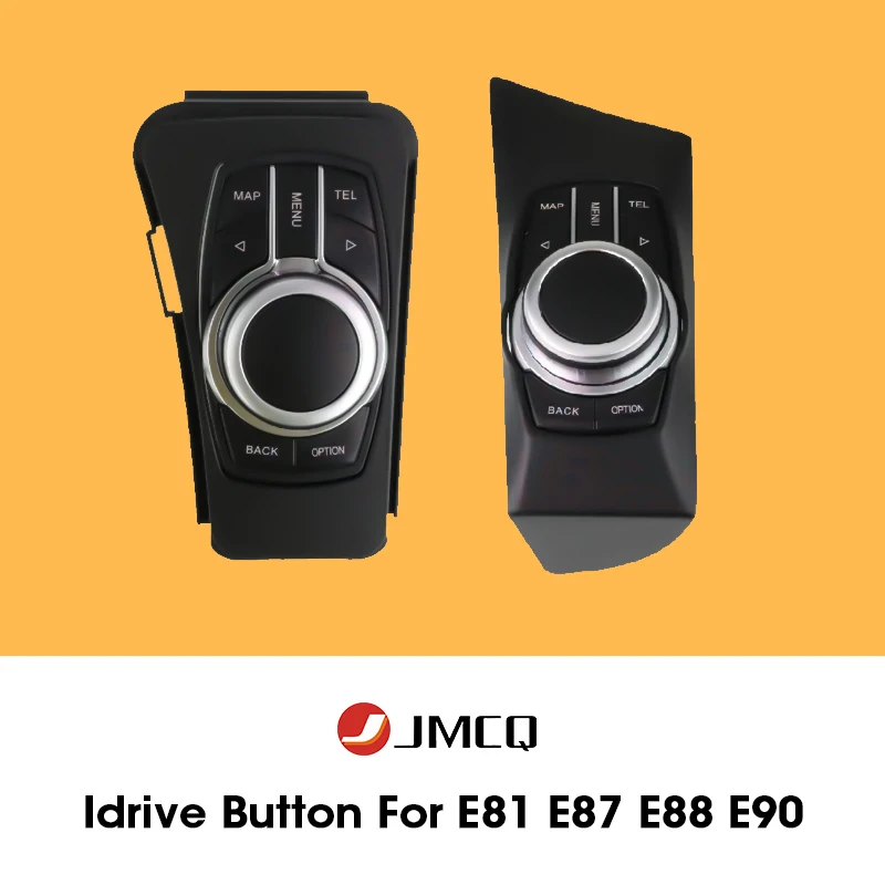 JMCQ IDRIVE Button For BMW E83 E90 E87 Central control controller Attached cable Support the original car radio Adapt