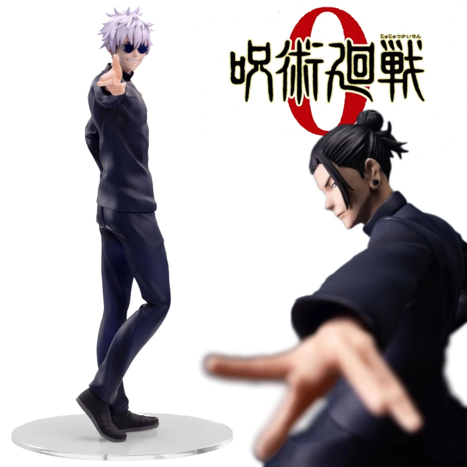 Bestseller Jujutsu Kaisen Satoru Gojo Suguru Geto Anime-Figur Nudelstopper PVC-Actionfigur Sammlerstück Deko-Modell Spielzeug Geschenk