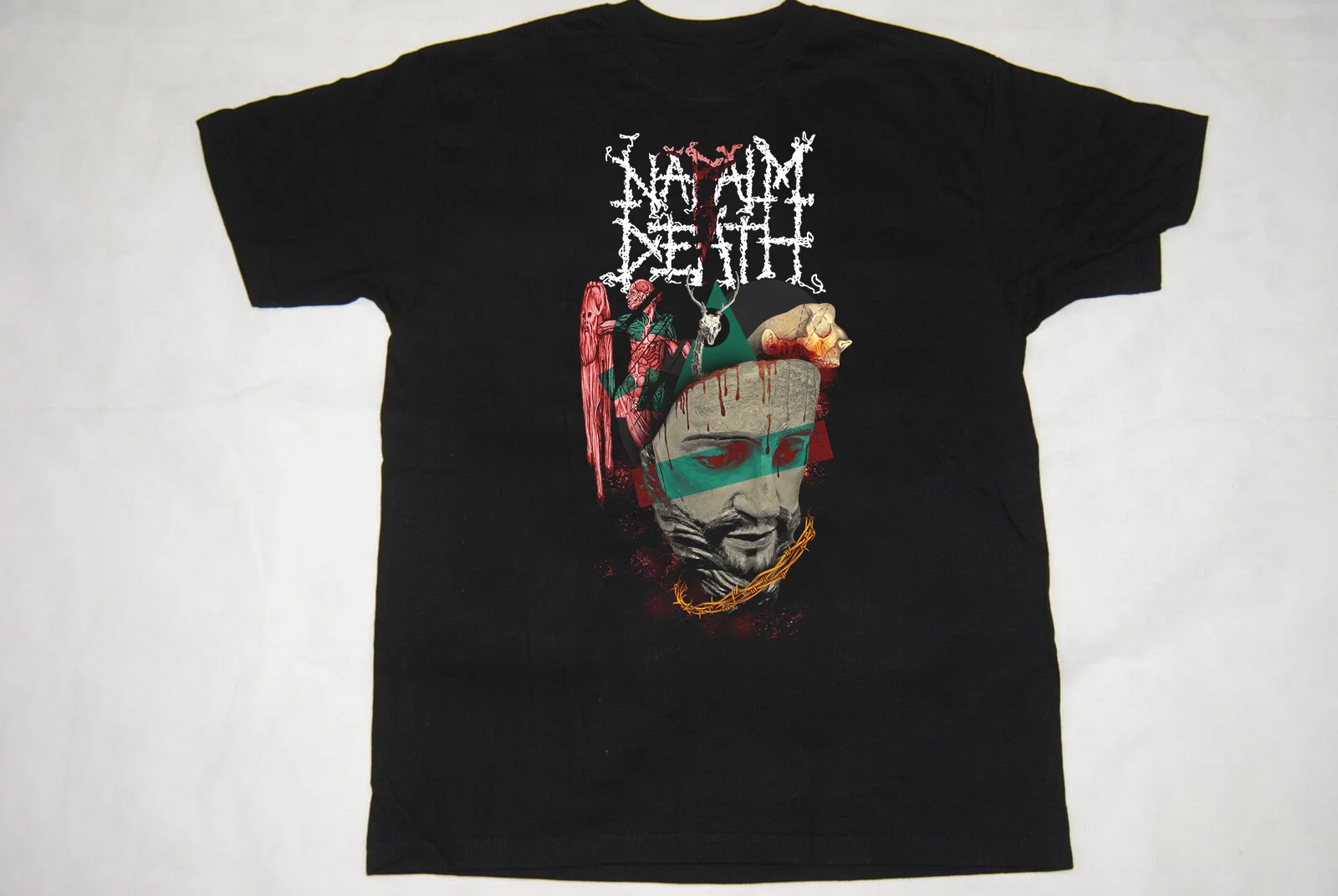 Napalm Death Music For Lovers Black T-Shirt Cotton Full Size