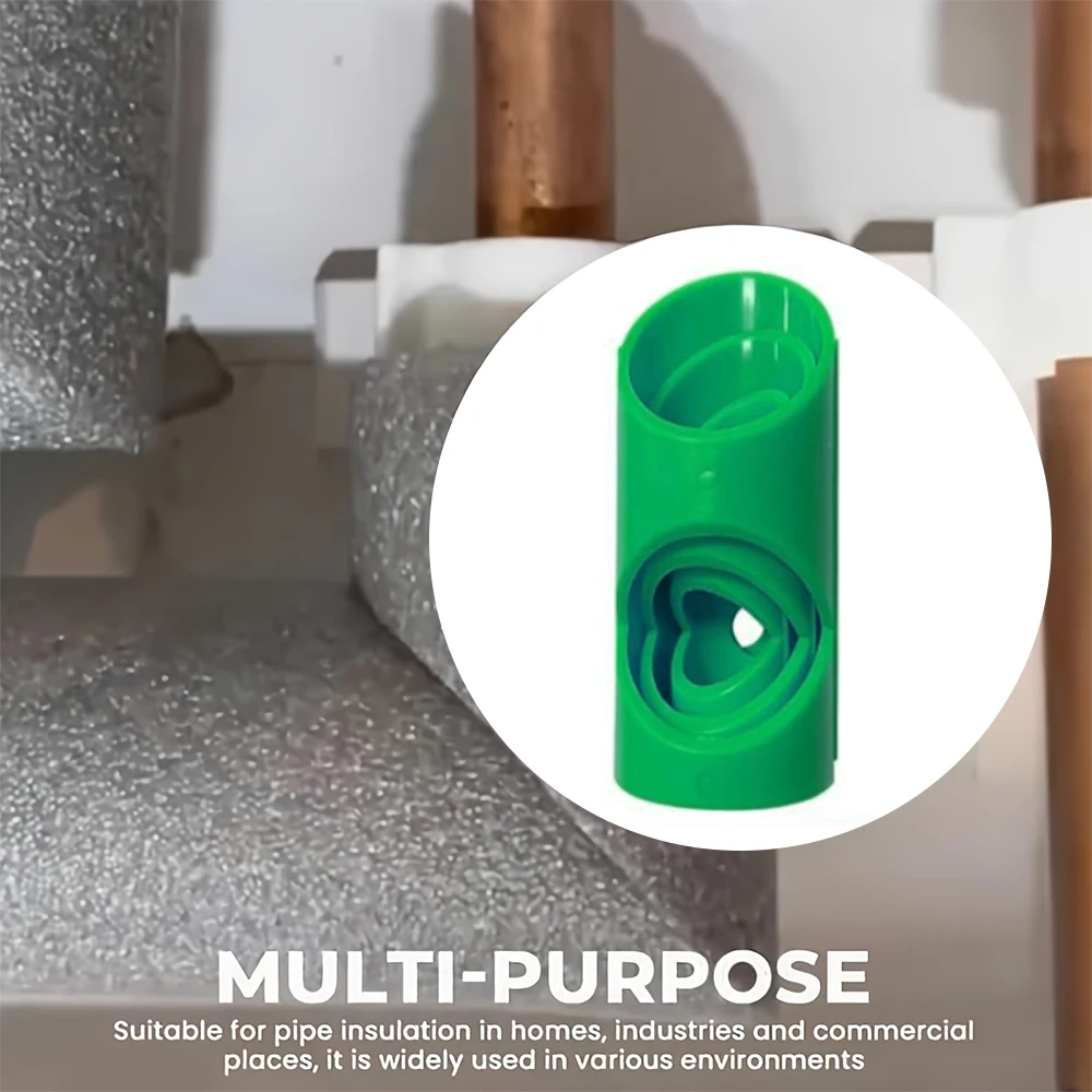 3Pcs Foam Pipe Cutter Tool Pipe Insulation Cutting Guide Three-Tube Cutting Fixture Insulation Cutting for Home Industries