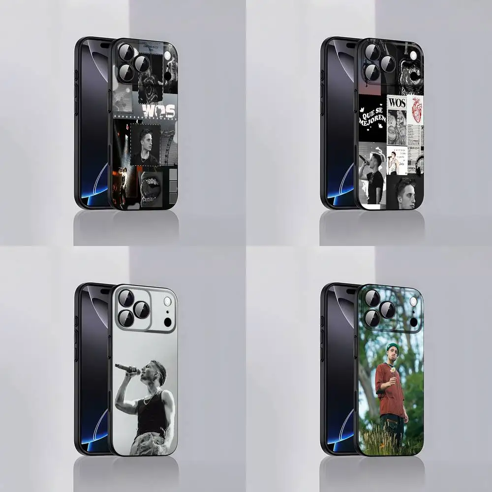 

Singer W-Wos Valentin Oliva Phone Case For iPhone 17,16,15,14,13,12,Pro,Max,Plus,E,SE4,Air,Mini Black Soft Cover