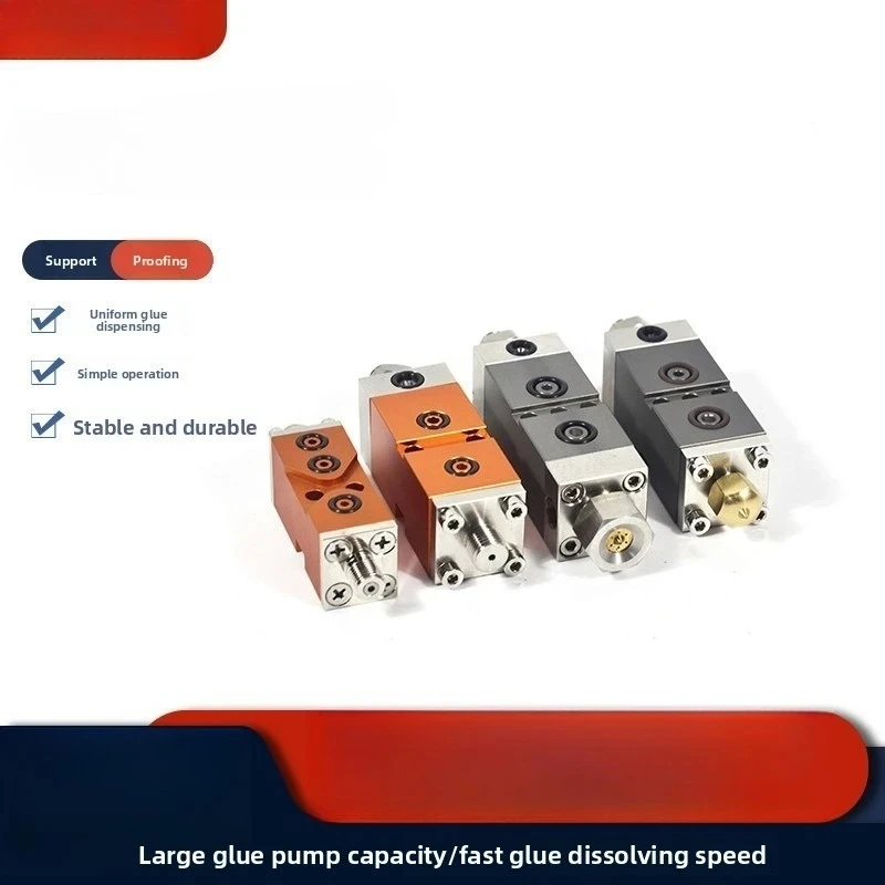 Direct supply of small strip body sprayer valve body hot melt adhesive machine sprayer accessories