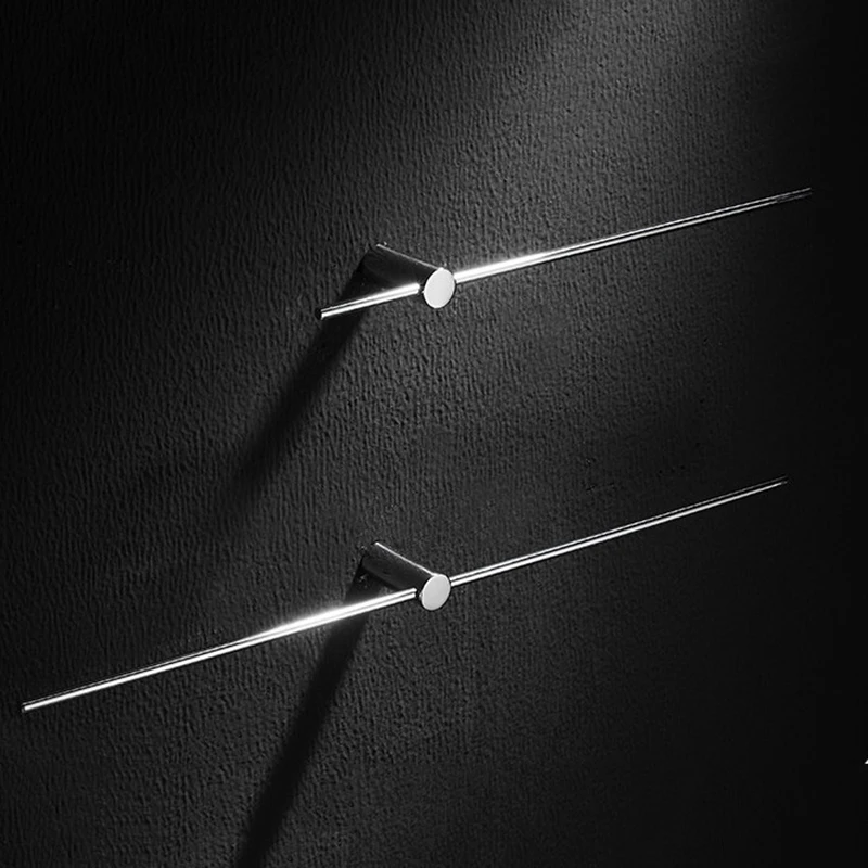 

Stainless Steel Movable Towel Rack Towel Hanger Bath Towel Holder Wall Mount Bar Kitchen Bathroom Shelf No Punching 40cm