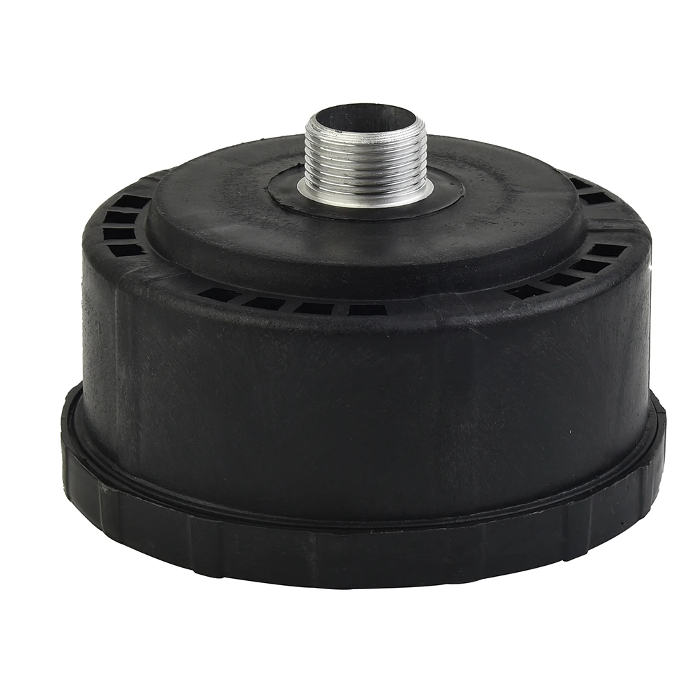 Juego de elementos filtrantes, Kit de silenciador, herramienta de pieza de repuesto, silenciador de admisión de compresor de aire negro para estilo de pistón, 2 uds.