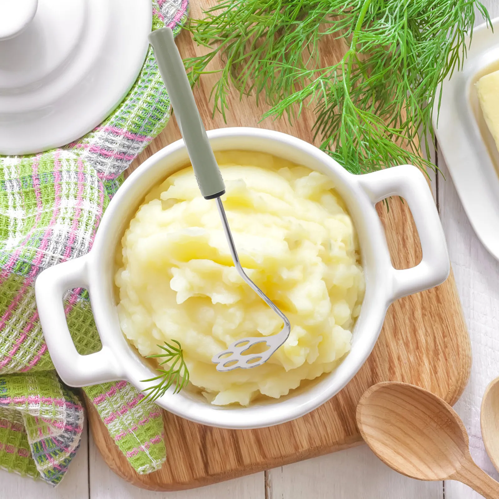 Penghancur Kentang Stainless S - Baby Food With Avocado ulasan dan harga