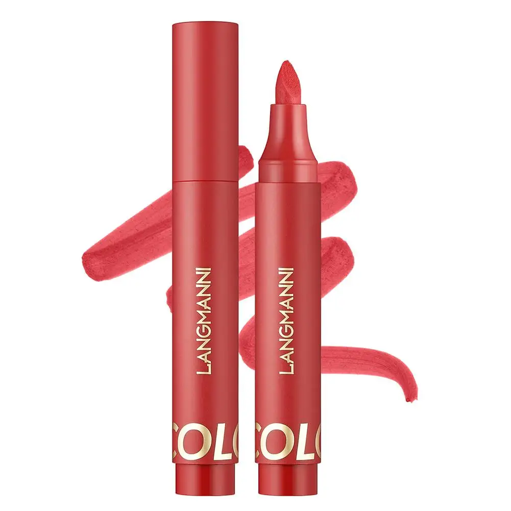 Stylo à Lèvres Hydratant et Waterproof avec 256 Marqueurs, Produit Cosmétique pour Contour, Maquillage Longue Durée, J4P3