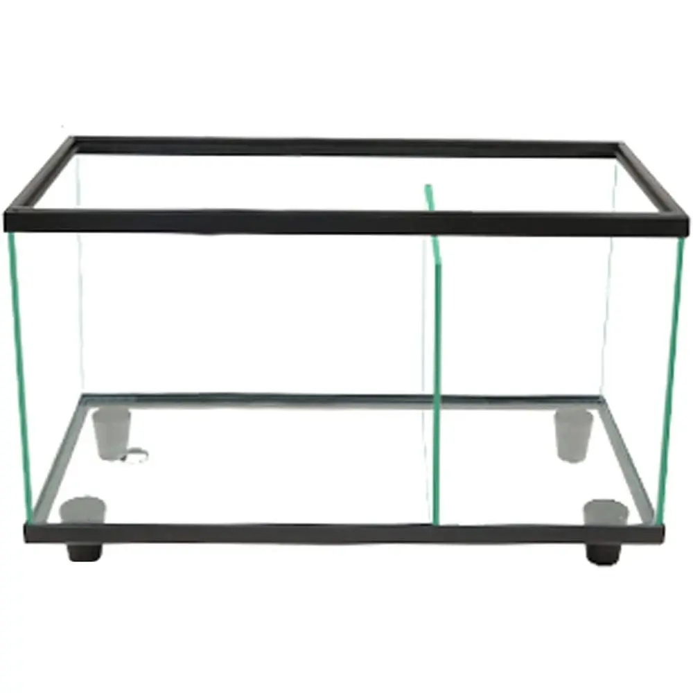 

Medium-Sized Integrated Turtle and Fish Tank for Small Reptiles and Goldfish - Ecological Polyculture Habitat