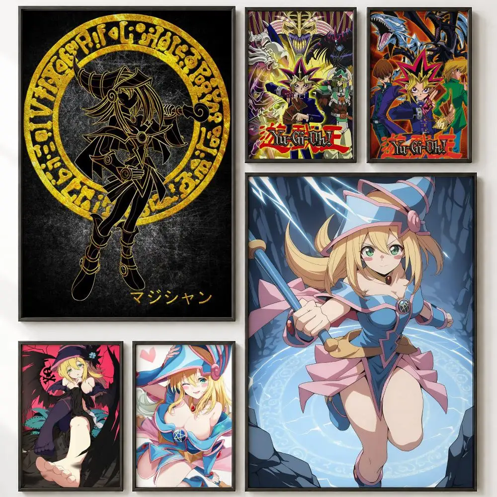 Video Game Yu-Gi-Oh! Master Duel Poster HD poster wall art self-stick no-residue for home cafe office great gift