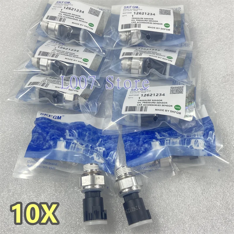 

10PCS 12621234 Oil Pressure Sensor Switch with Screen Filter For Cadillac Buick Chevolet GMC Hummer Pontiac Saab