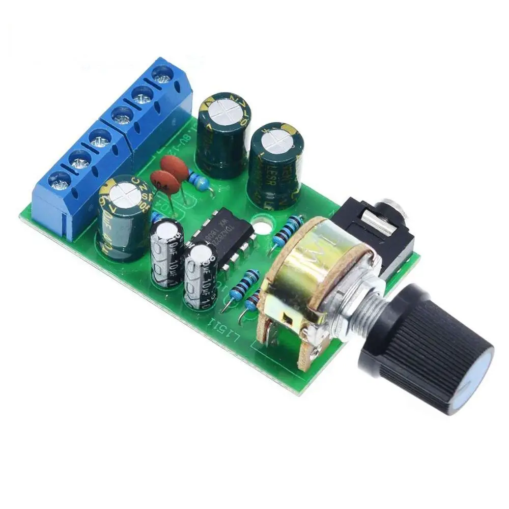 

Electronic DC1.8-12V TDA2822M 2.0 Channel Amplifier Stereo Amp Board Module