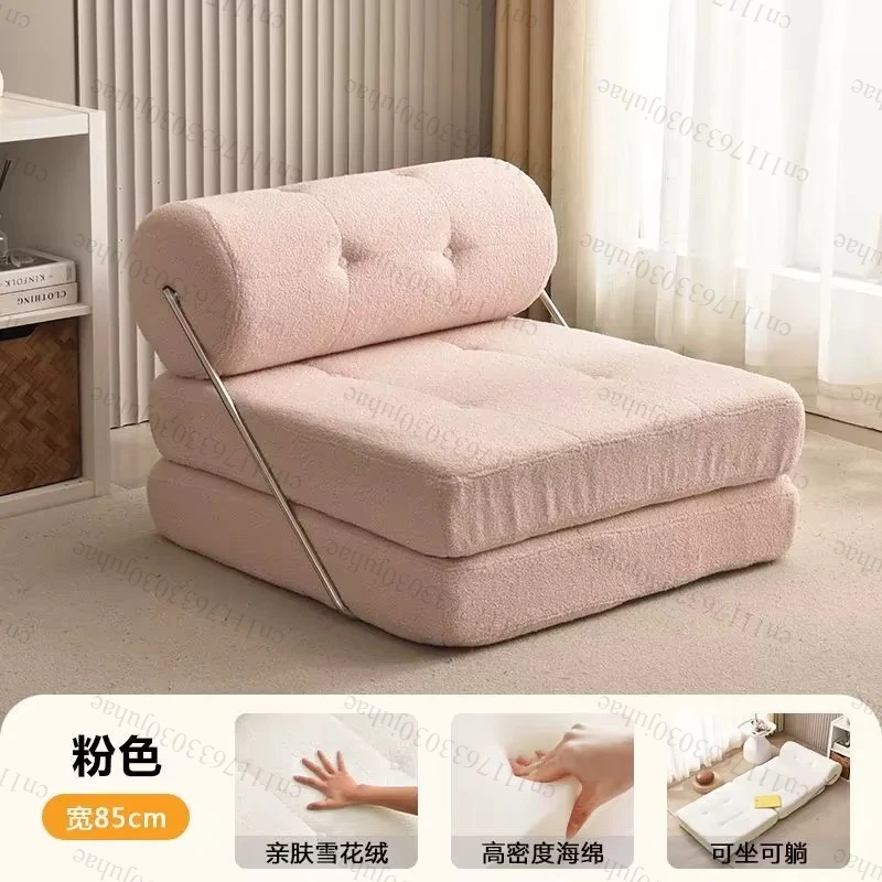 Living room sponge filled folding sofa multifunctional modern simple single sofa detachable home furniture