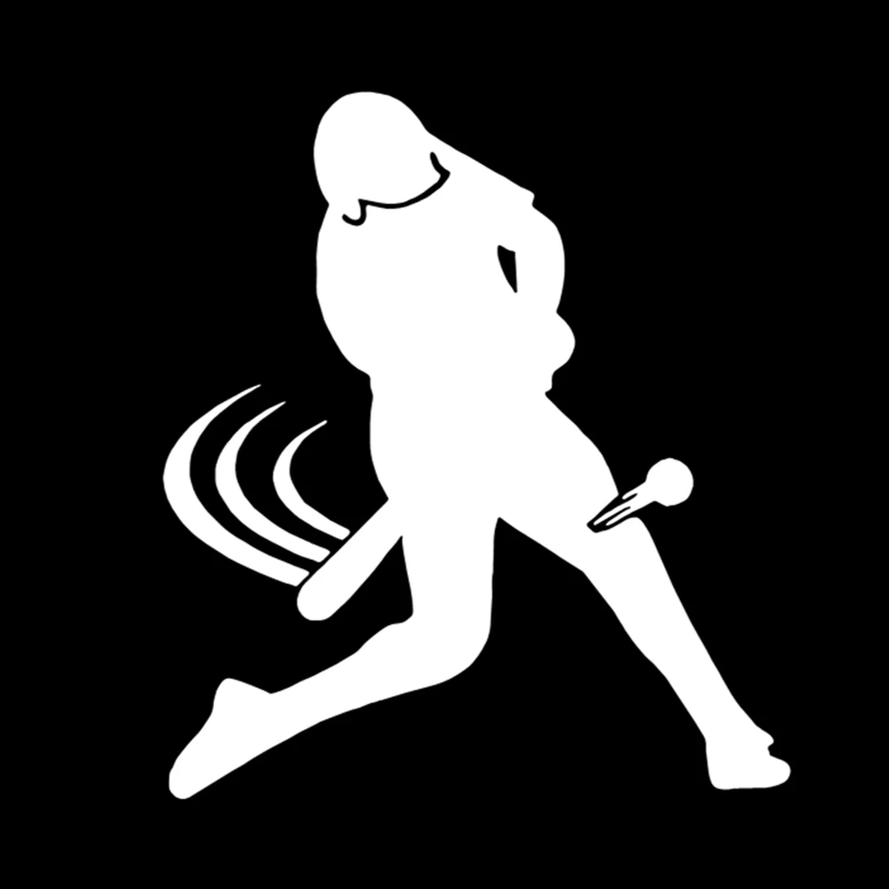 Baseball Player НАКЛЕЙКА Car Sticker Vinyl Decal Sports Fan Tuning Auto Window Decor