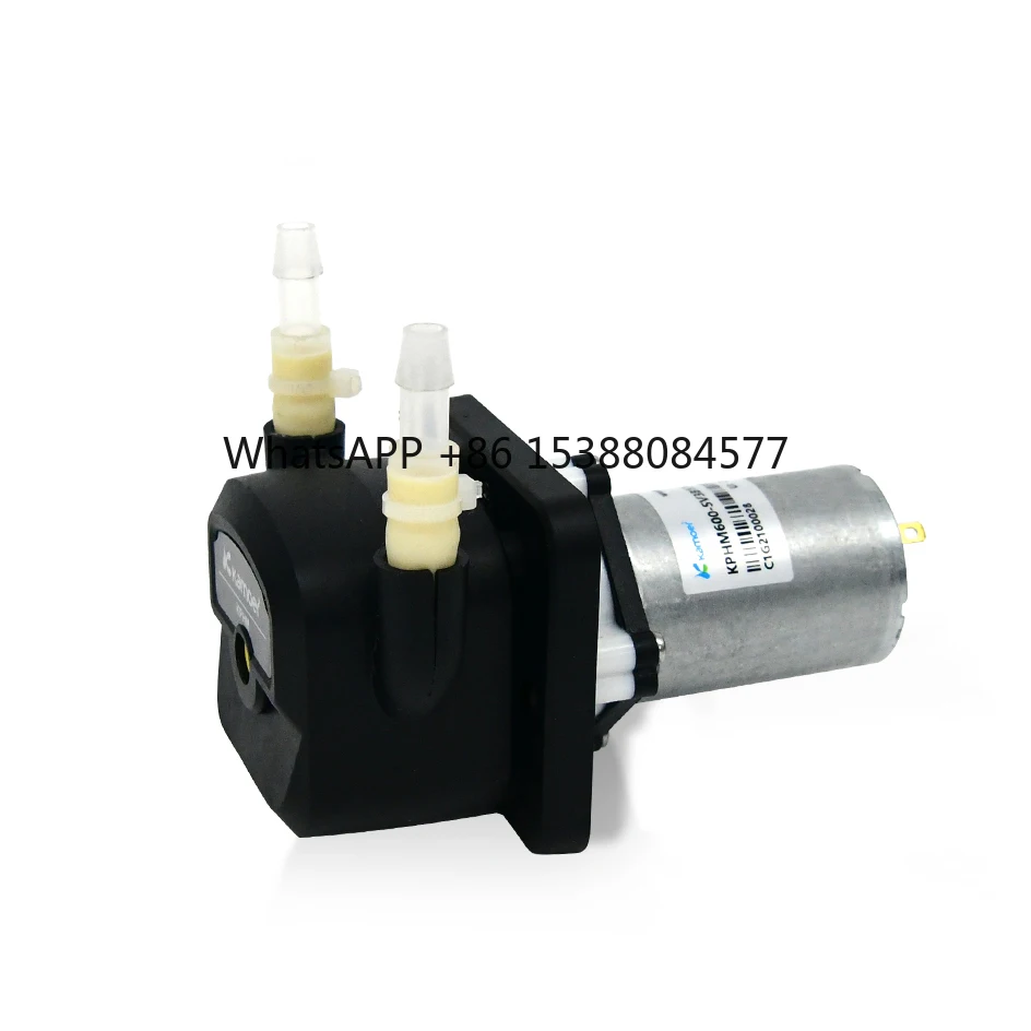 

Kamoer KPHM600 12V 24V Brush Brushless 600ml High Flow Rate 3 Rollers Mini Self-priming Peristaltic Pump