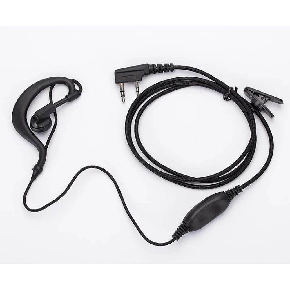 

Replacement M Plug/ K Plug Earphone with Clip Walkie Talkie Accessories for Hytera/ HYT TC-500/ 500S/ SMP418/ Motorola A8/ A10