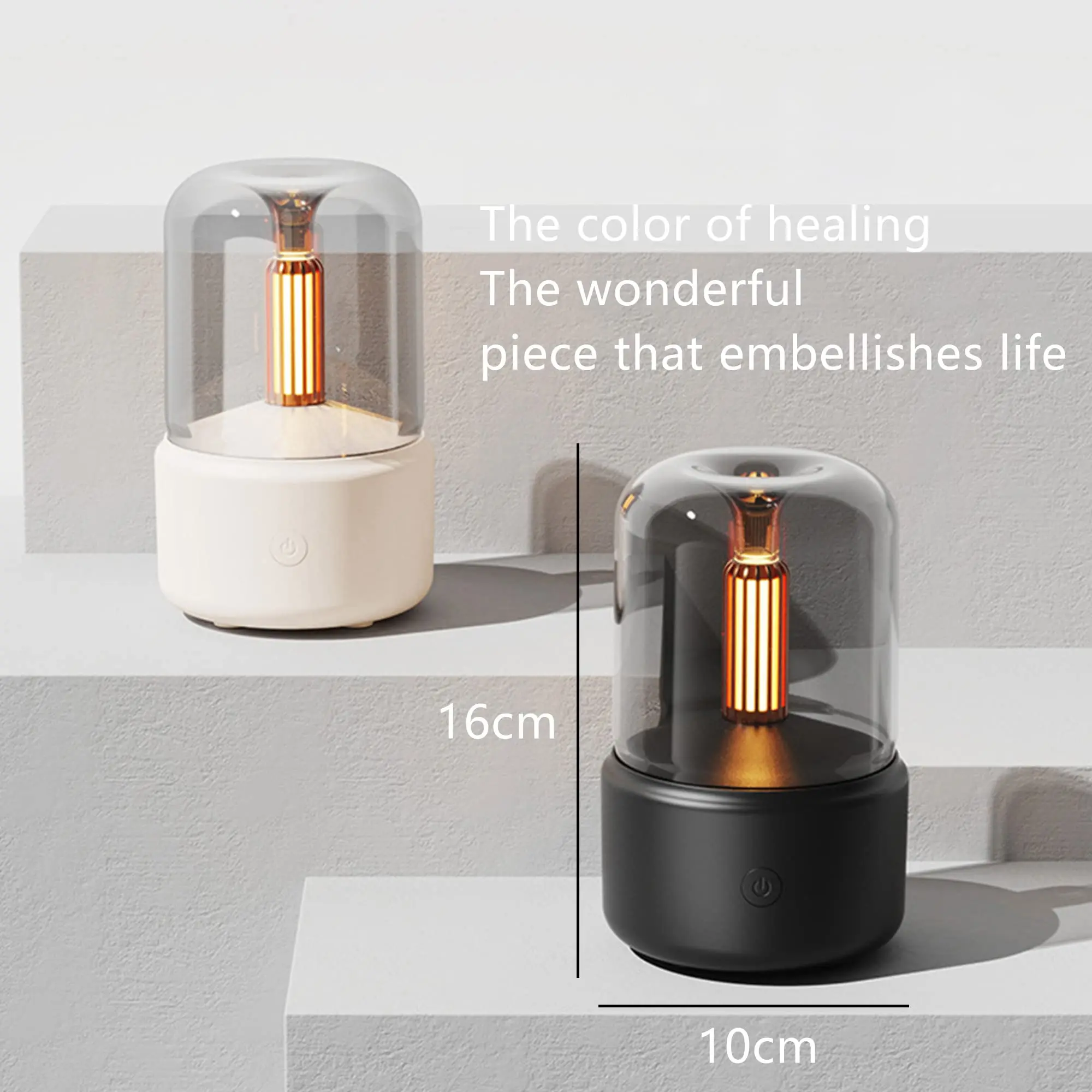 Lampu lilin penyebar minyak esensial mesin Aromaterapi, lampu profesional, aromaterapi udara dingin mati otomatis tanpa air