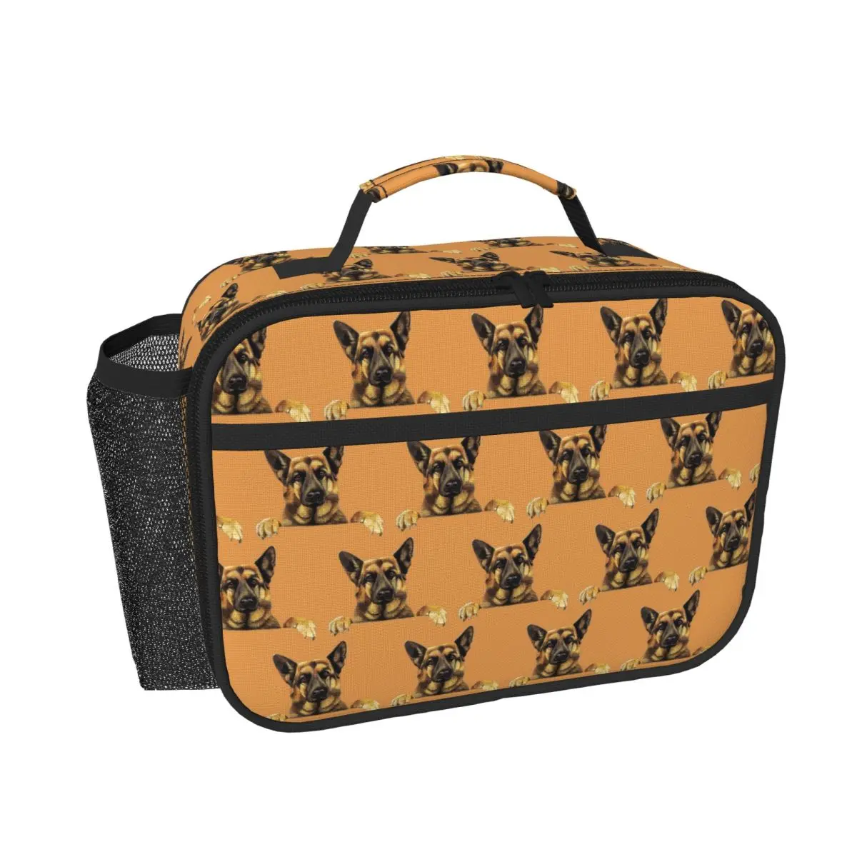 

German Shepherd When You Dog Insulated Lunch Bag for Women Children Leakproof Food Boxes Thermal Lunch Box Tote