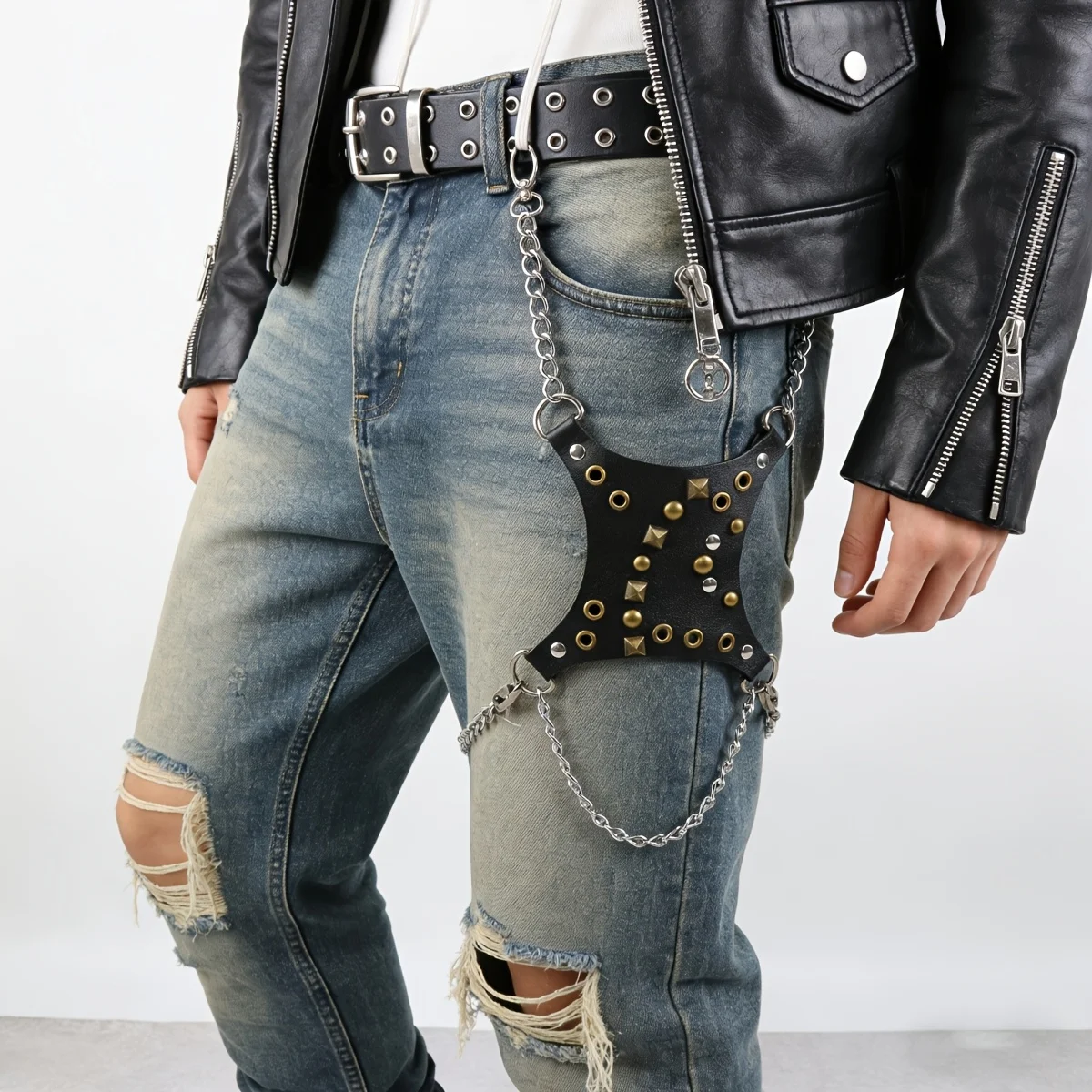 cinto-de-couro-preto-para-coxa-e-perna-cinto-punk-gaiola-de-corrente-corporal-para-mulheres-ou-homens