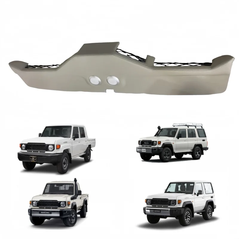 Full Storage Leather Roof Console Lights Interior Kits for Toyota Land Cruiser LC70/71/76/78/79 2010-2025 Compatible Single Dual