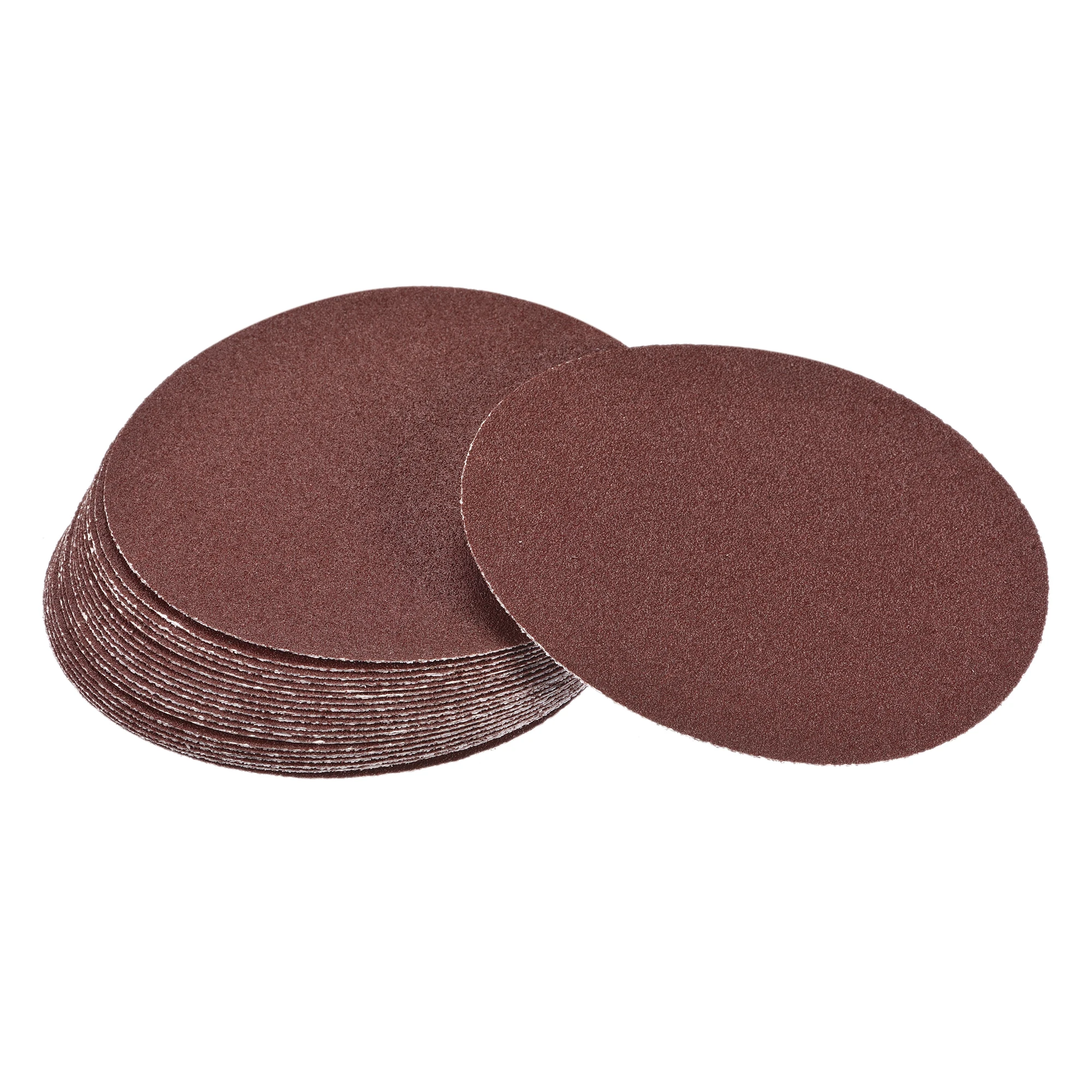 

Uxcell 5-Inch PSA Sanding Disc Aluminum Oxide Adhesive Back Sandpaper 80 Grit 20 Pcs for Grinding And Polishing On Metal