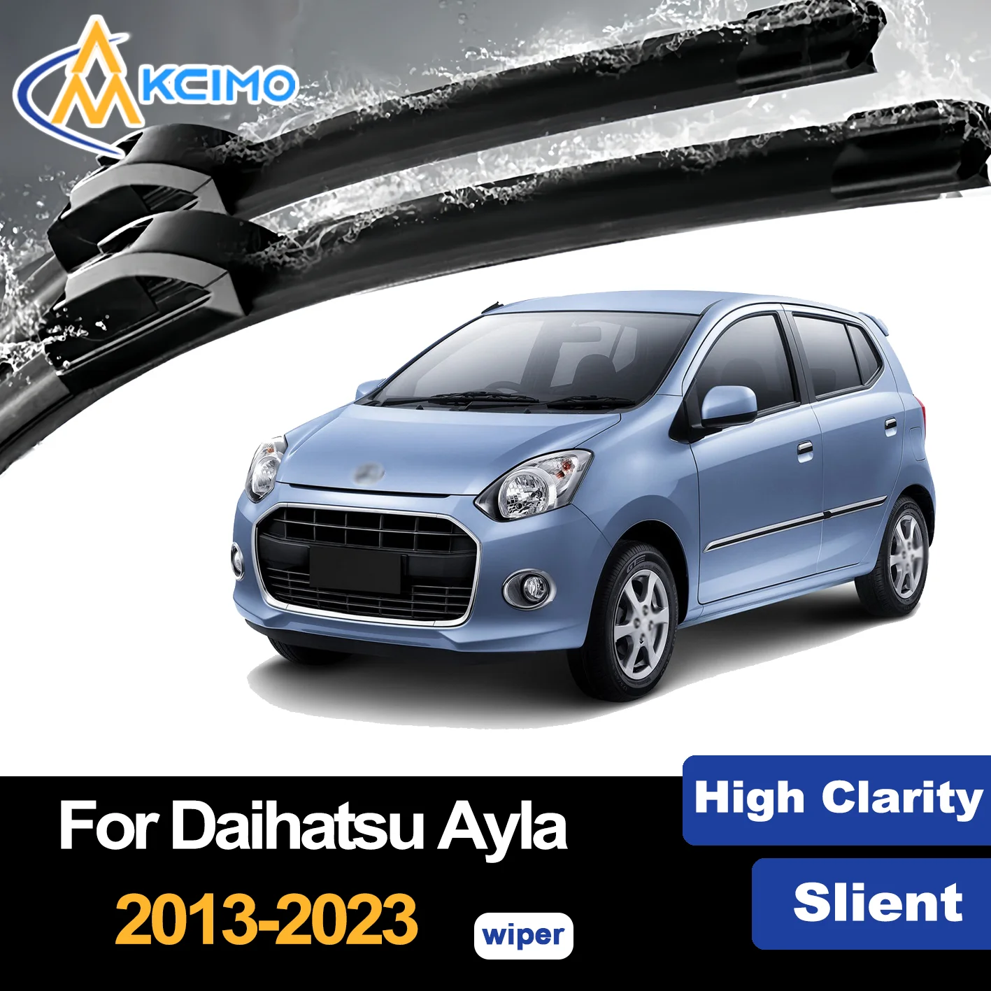 

For Daihatsu Ayla B100 2013-2023 2014 2015 Toyota Agya Front Wiper Blades Car Windscreen Windshield Window Wiper Accessories