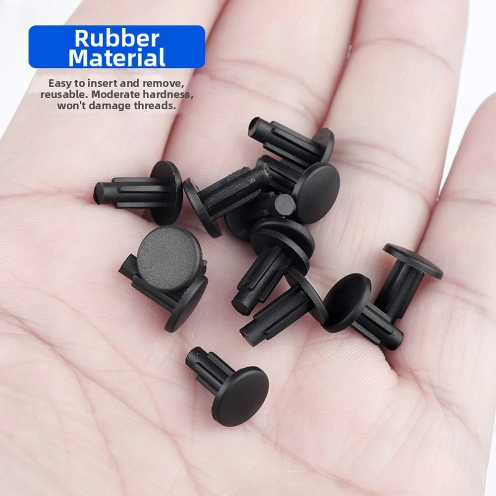 10PCS M5 Water Bottle Cage Screw Hole Cover Protection For Mountain Road Bike Free Install Dustproof Stoppers Non-disposable