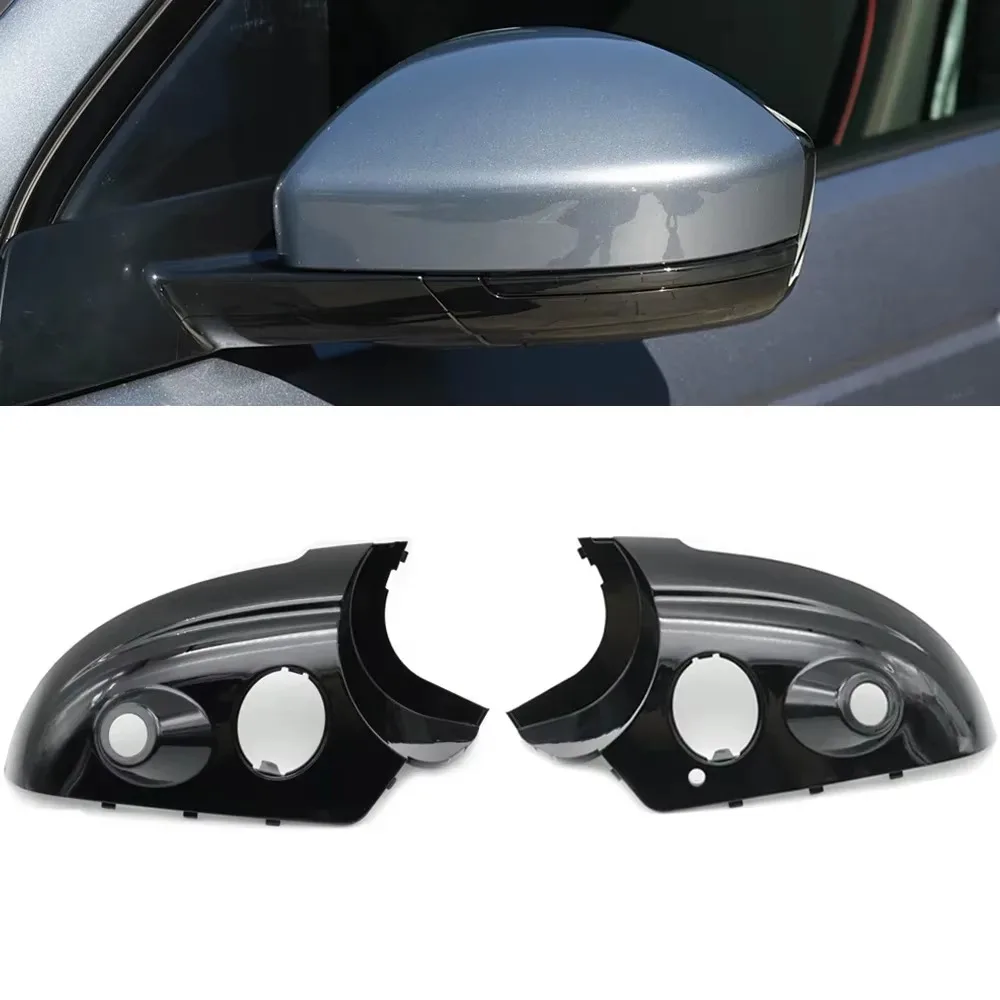 

360° Panoramic Camera System Side RearView Mirror Lower Trim Cover For Land Rover Freelander 16-19 Range Rover Evoque14-18