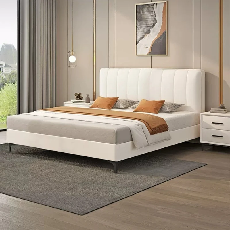 Modern Luxury Bed Bedroom Luxury Sleeping Queen Single Double Design Bed European Children Letto Matrimoniale Unique Furniture