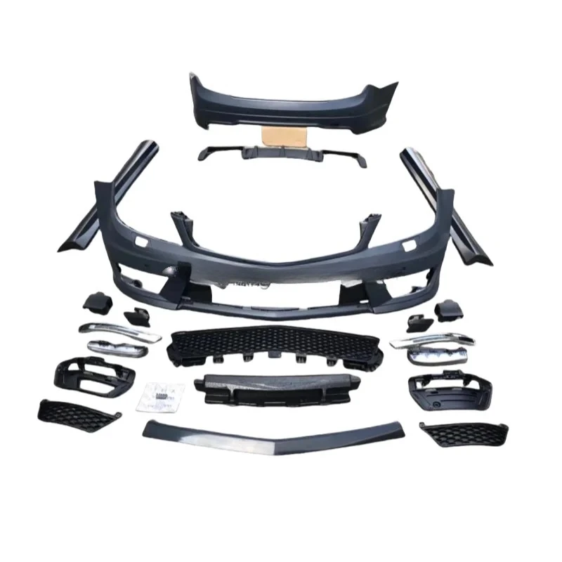 

for 07-2014 Enhanced C180 C200 C260 C300 Vehicle with Features Upgraded C63 Body Kit for W204
