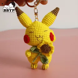 Cartoon Cute Keychain Crochet Doll Key Chain Knit Toy Cute Pendant Bag Accessories Handmade Toy