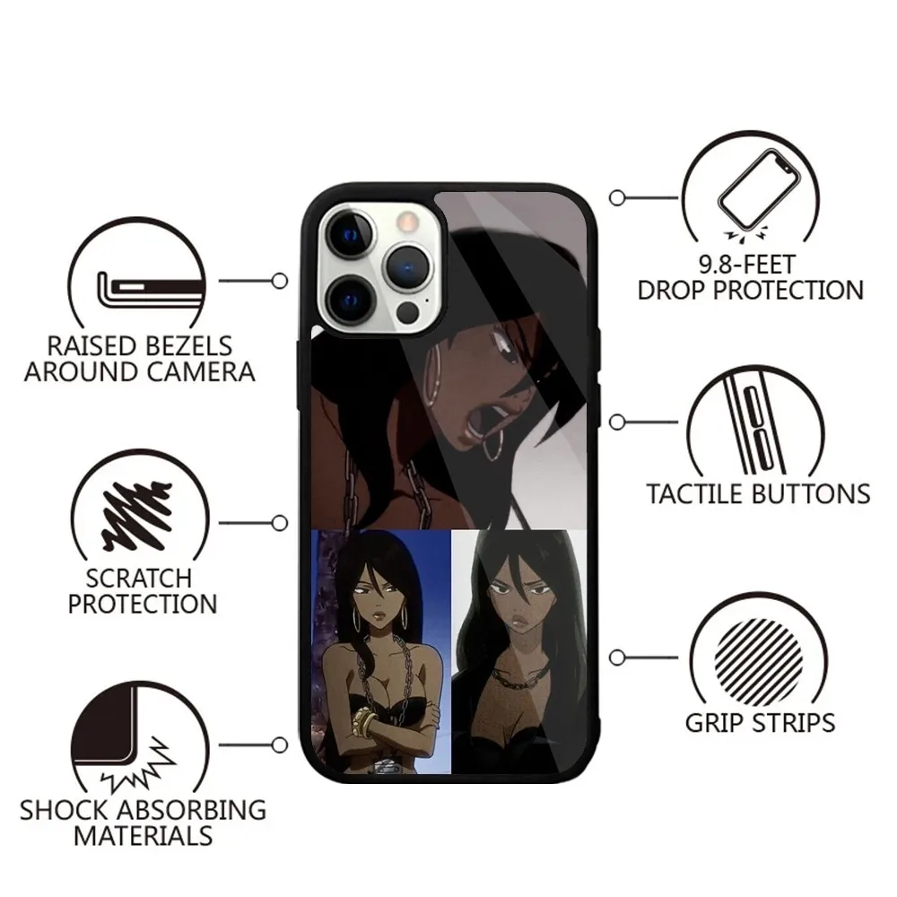 Michiko To Hatchin Michiko Malandro Phone Case For iPhone 16,15,14,13,12,11,Plus,Pro,Max,Mini Magsafe Magnetic Wireless Charging