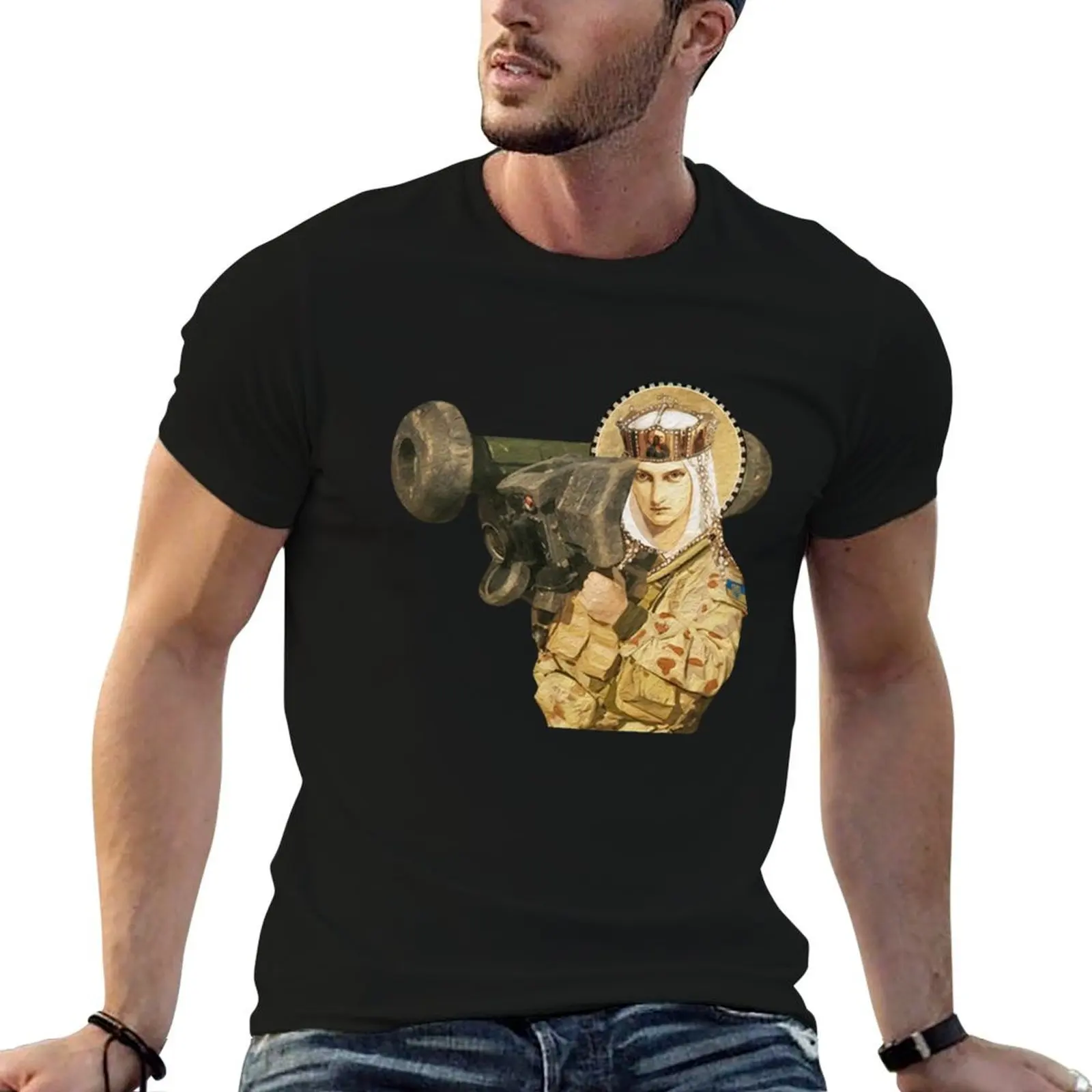 Saint Javelin T-Shirt Breathable Basic Cotton T-Shirt