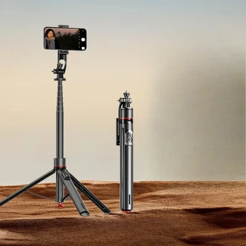 Wide-angle handheld Bluetooth selfie stick, tripod mobile phone holder