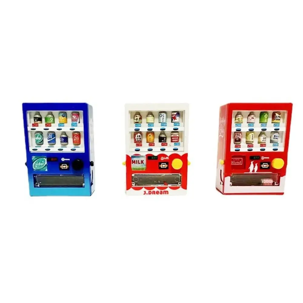 1: 12 Doll House Simulation Drinks Vending Machine Educational Stimulate Imagination Intellectual Development Personality