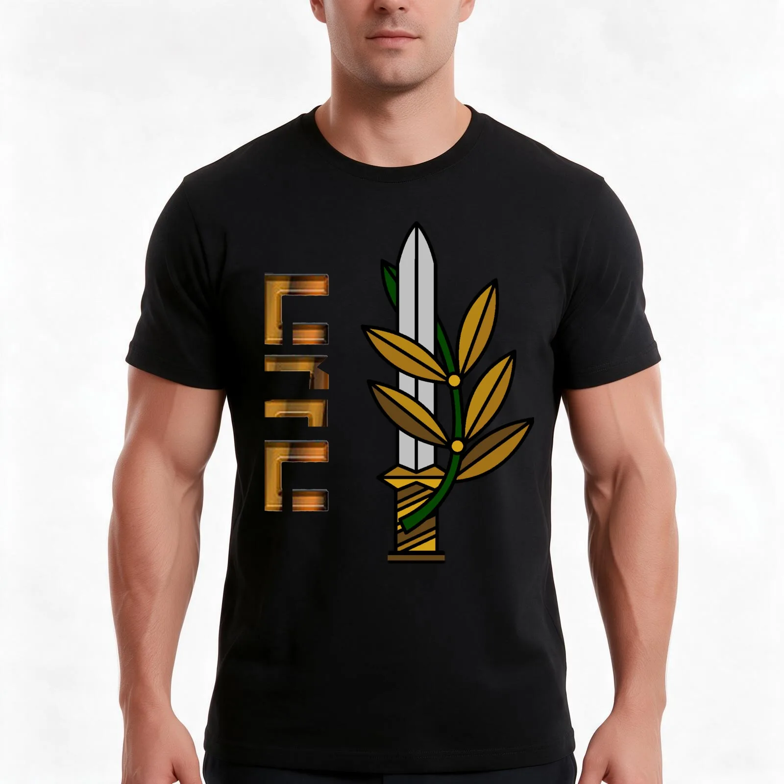 Haganah (The Defence) Logo T-Shirt Summer Casual Cotton Tee Oversized Streetwear Tops Vintage Graphic Print Unisex Men Women