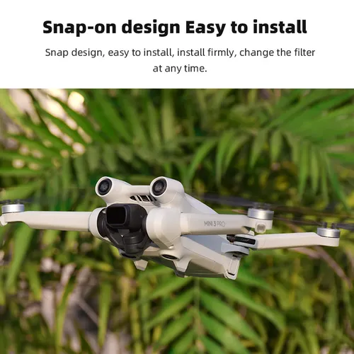 Imagen 2 del producto Filtros de lente para Dron DJI Mini 3/3 Pro, cardán UV CPL ND8/16/32/64 PL, juego de filtros, lente de cristal óptico, accesorio de fotografía para Dron