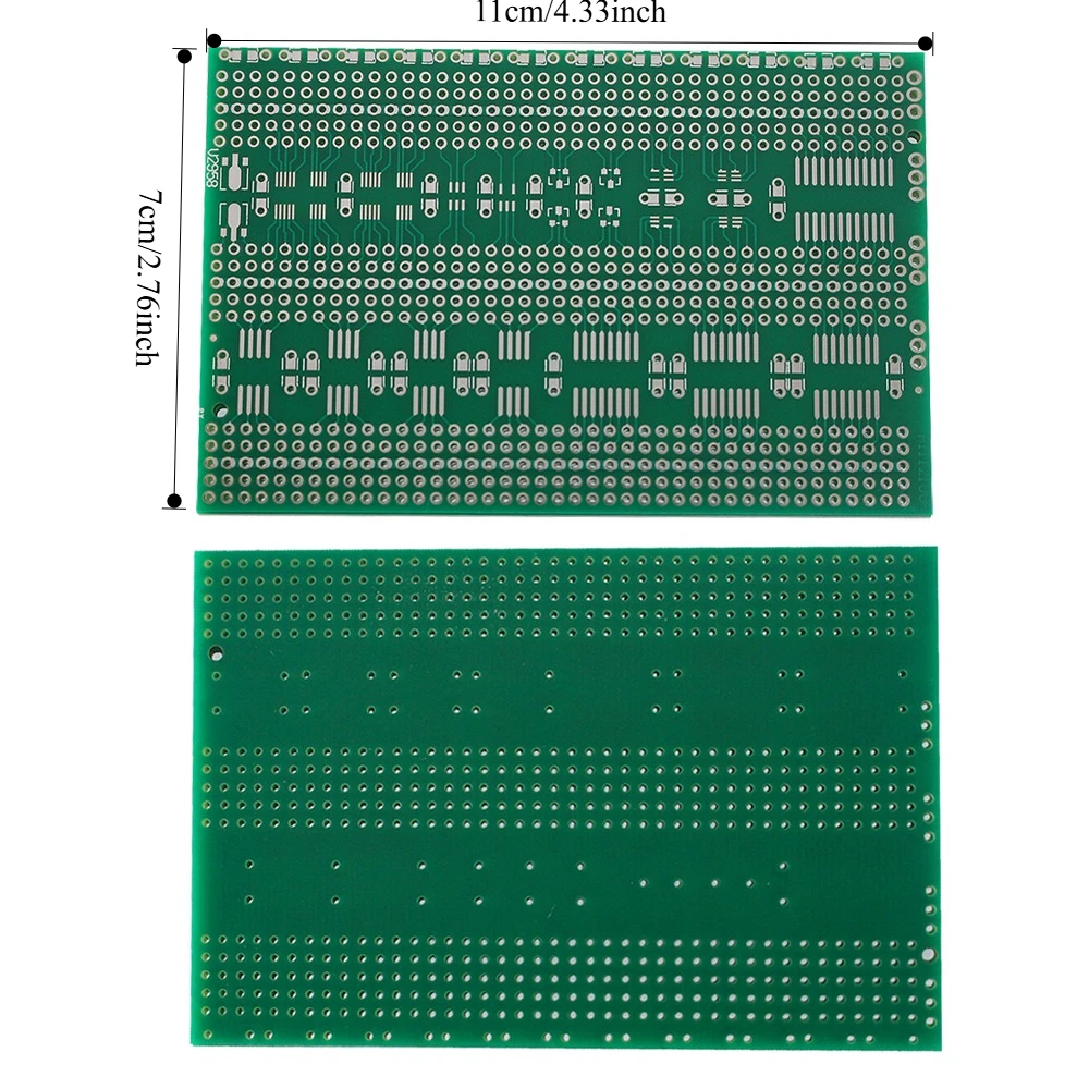 2/10PCS Single Side SMD Universal PCB Circuit Board 7x11cm 9x11CM Single Side Board Prototype PCB for Arduino Universal Board