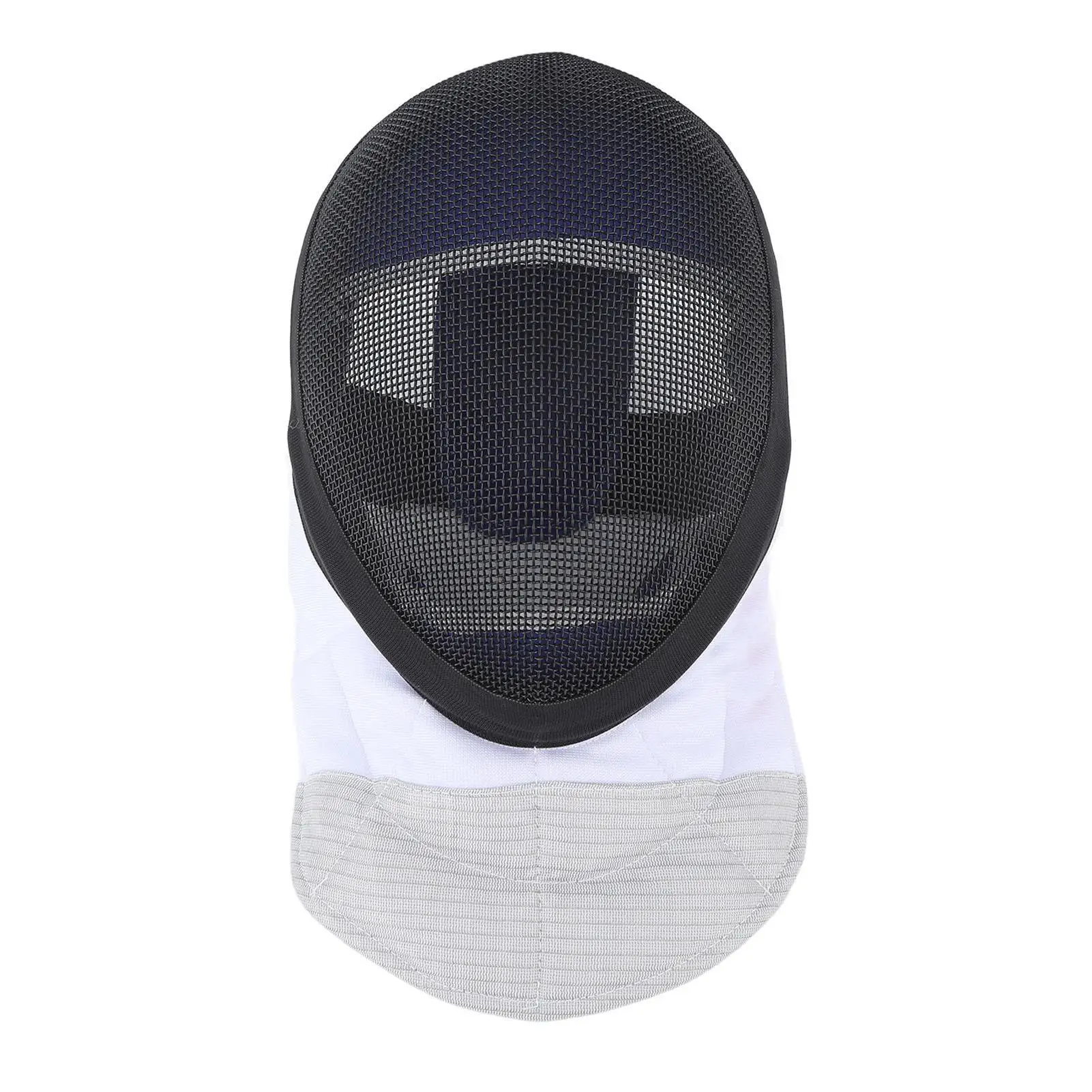 

Black Fencing Sports Mask & Helmet with Padded Bib - Protective Gear for daily Practice & Competitions