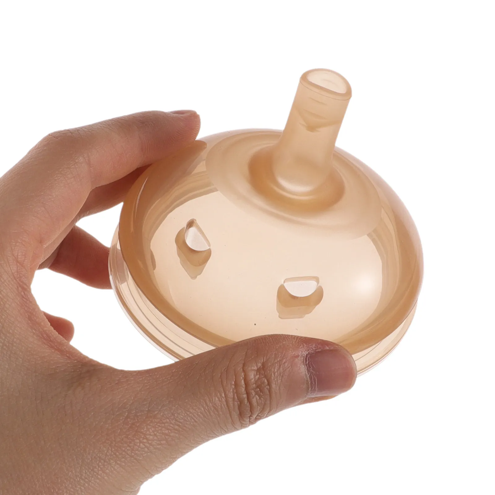 

1Set Baby Training Cup Nipple with Straw Soft Silicone V-Shaped Feeding Nipple for Infant Transition to Cups Water Flow Control