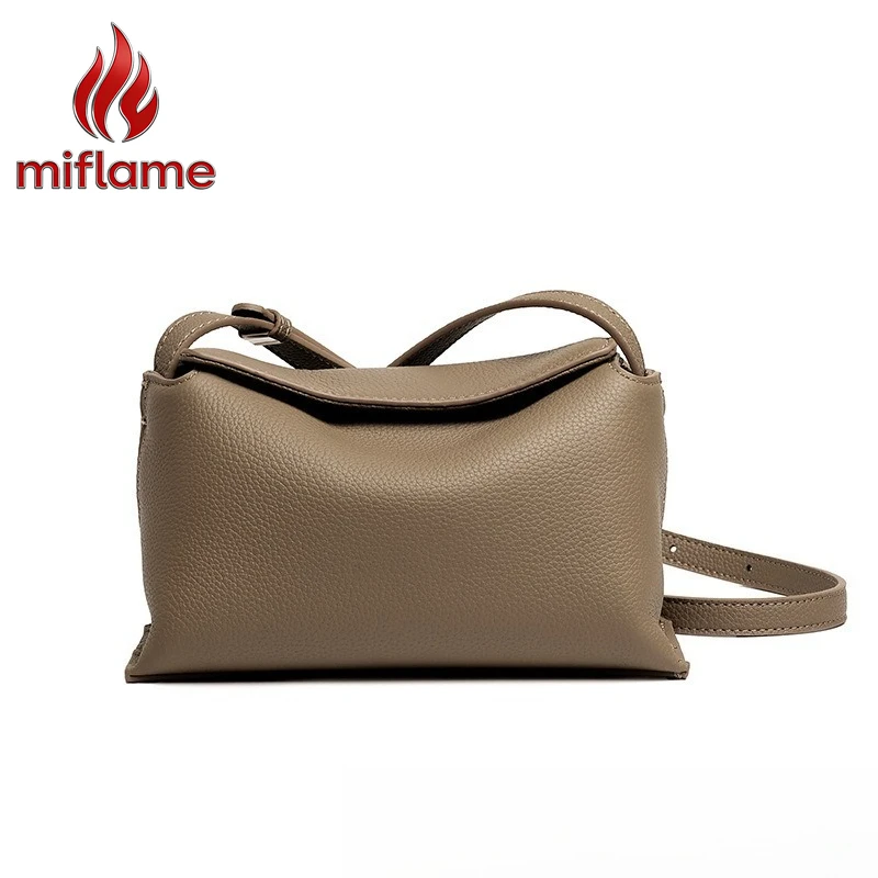 

Women's Pillow Bag with Durable Top Grain Leather Convertible Crossbody Shoulder Handbag Daily Minimalist