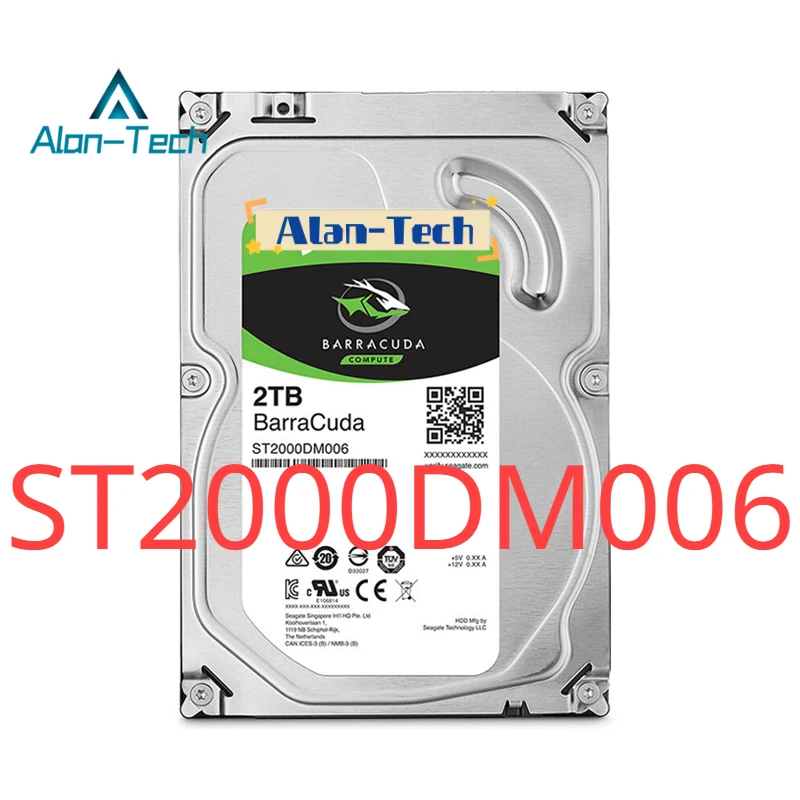 ST2000DM006 New Original HDD for Sea-gate BarraCuda 2TB 3.5